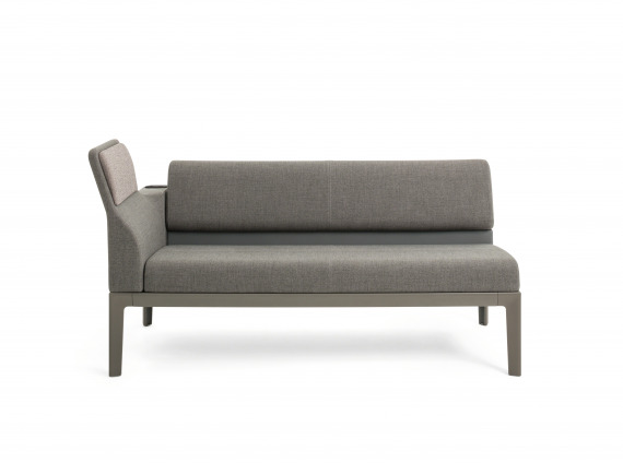 Surround sleeper sofa by Steelcase Health