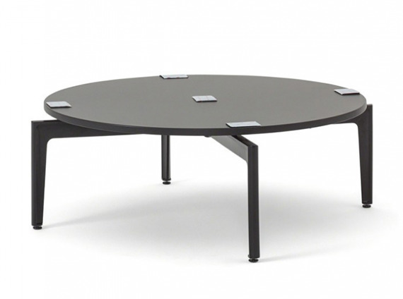 black round coffee table