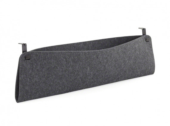 Soft Cable Drop for Bivi Heigh Adjustable Desk on white background