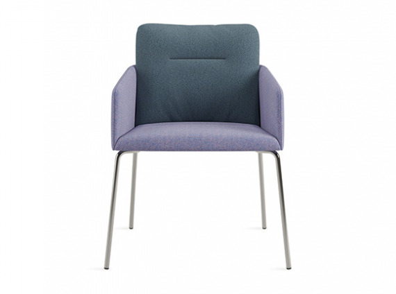 Metal base marien152 chair