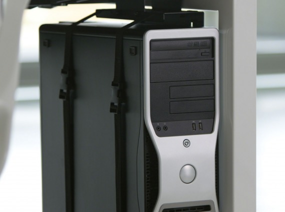 CPU Holder + Stands by Steelcase