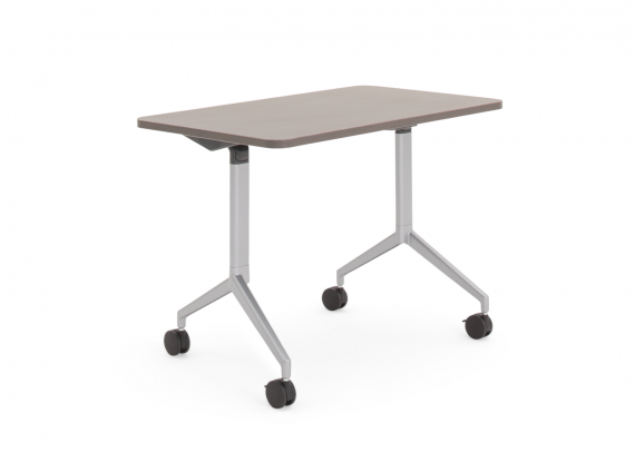 Groupwork Flip-Top Table on wheels